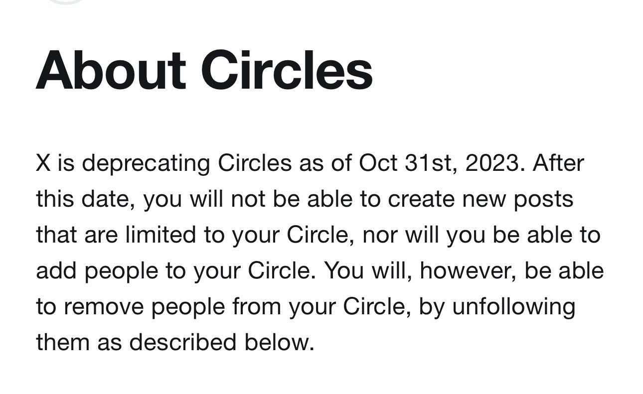 Twitter Circle