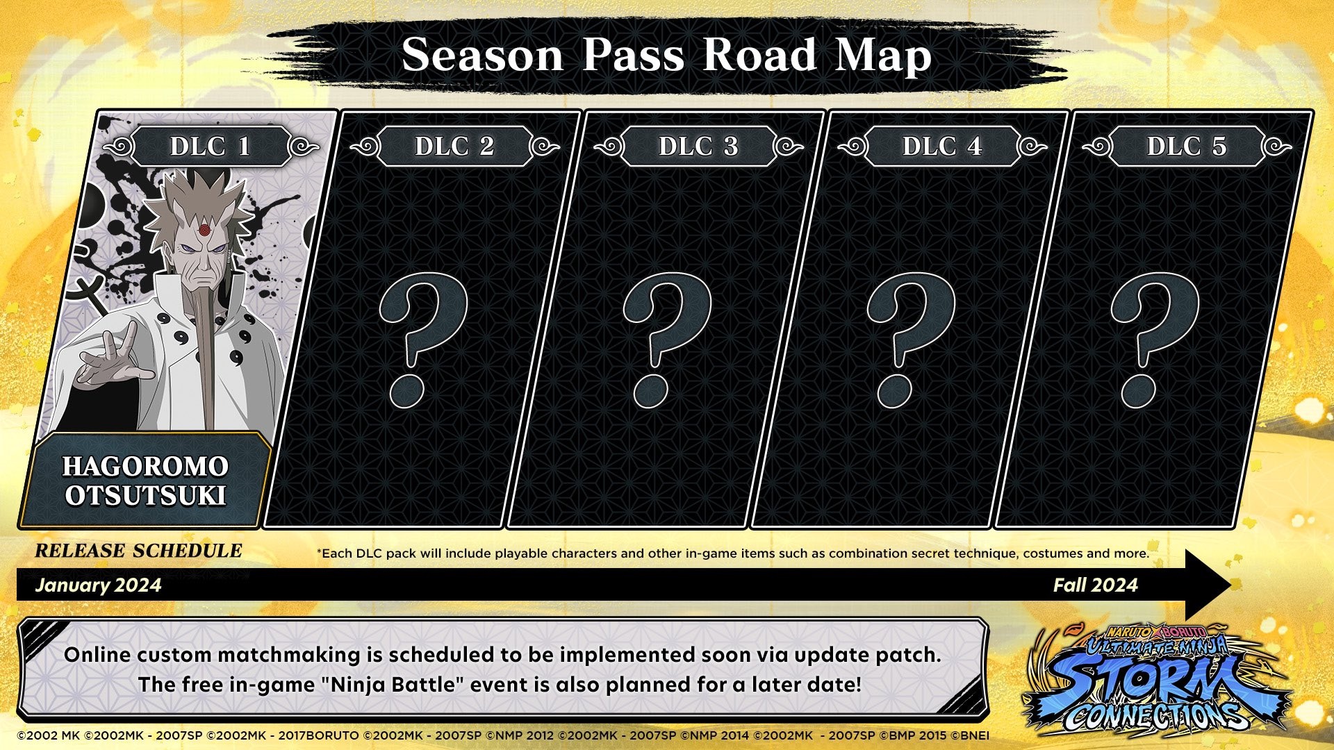 Naruto X Boruto: Ultimate Ninja storm connection Season Pass road