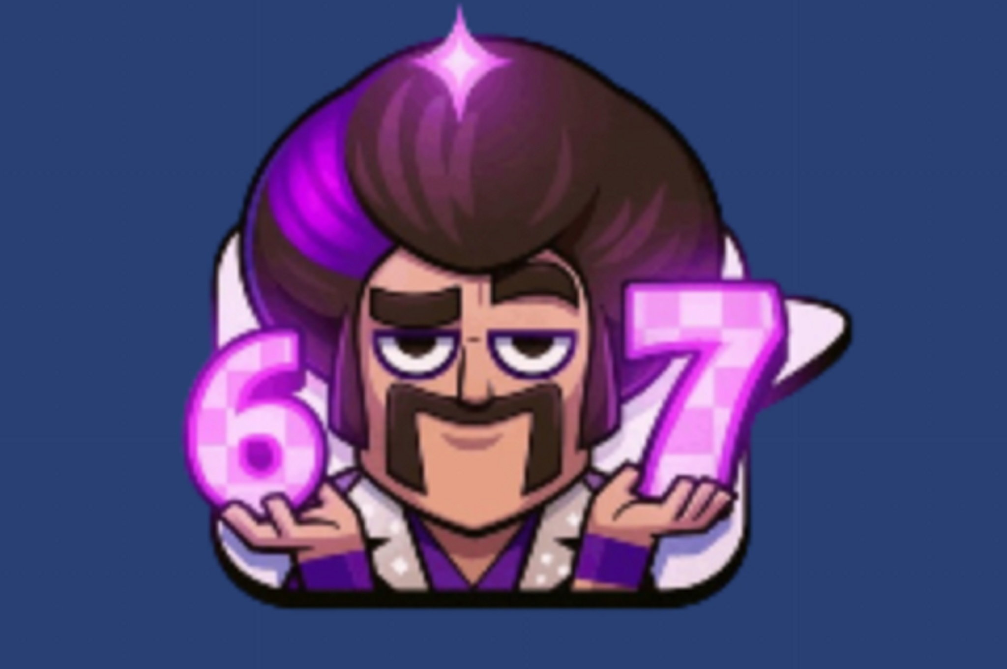 How to get 67 Emote in Clash Royale